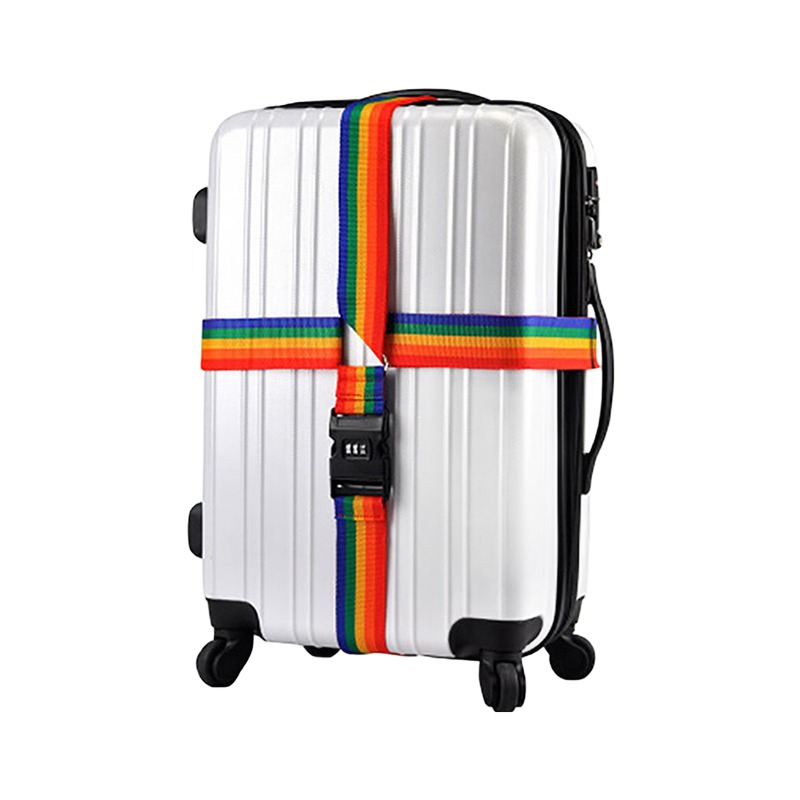 Sangle valise réglable à boucle codée, deux mètres, vue principale