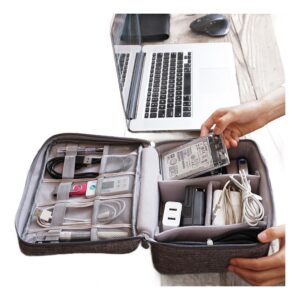 Trousse de rangement pour câbles, un ou deux niveaux