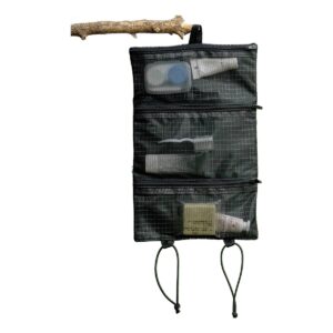 Trousse de toilette voyage ultralégère enroulable à suspendre