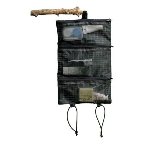 Trousse de toilette voyage ultralégère enroulable à suspendre Trousse de toilette voyage ultralégère enroulable à suspendre, vue principale