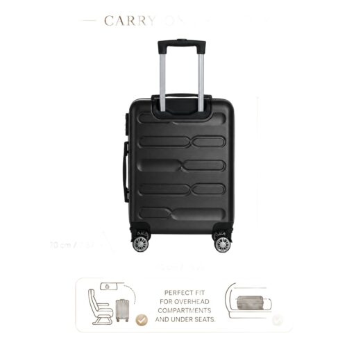Valise cabine 55x40x20 compacte en ABS, 3,2 kg Valise cabine 55x40x20 compacte en ABS, 3,2 kg, vue principale