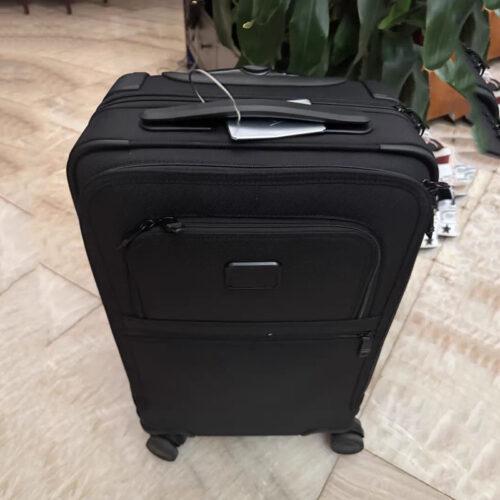 Valise cabine 55x40x20 en toile renforcée à code Valise cabine 55x40x20 en toile renforcée à code, vue principale