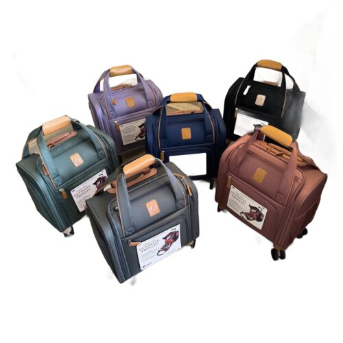 Valise cabine 55x40x20 souple en toile Oxford, 16 pouces Valise cabine 55x40x20 souple en toile Oxford, 16 pouces, vue principale