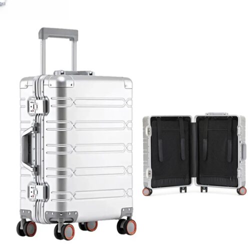 Valise cabine 55x40x20 tout aluminium pour affaires Valise cabine 55x40x20 tout aluminium pour affaires, vue principale