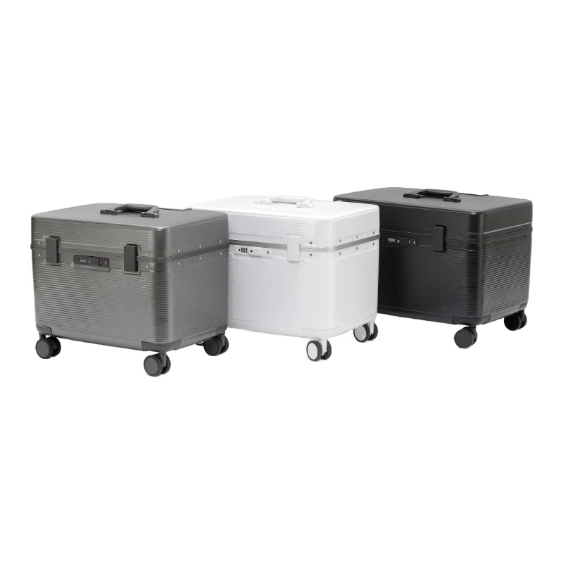Valise cabine aluminium à ouverture frontale, 18 ou 20 pouces, vue principale