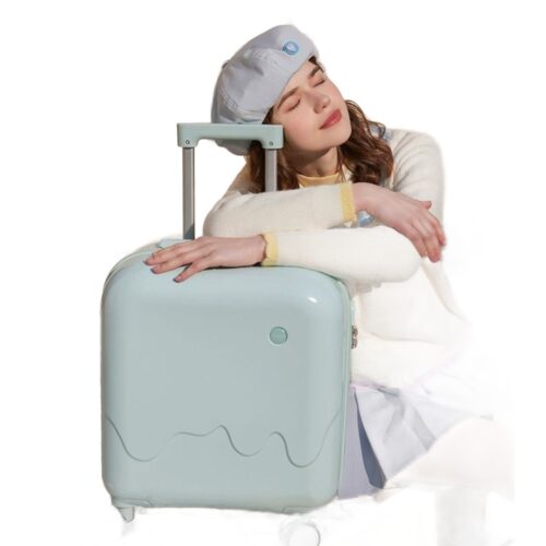 Valise cabine rigide 18 pouces avec porte-gobelet, vue principale