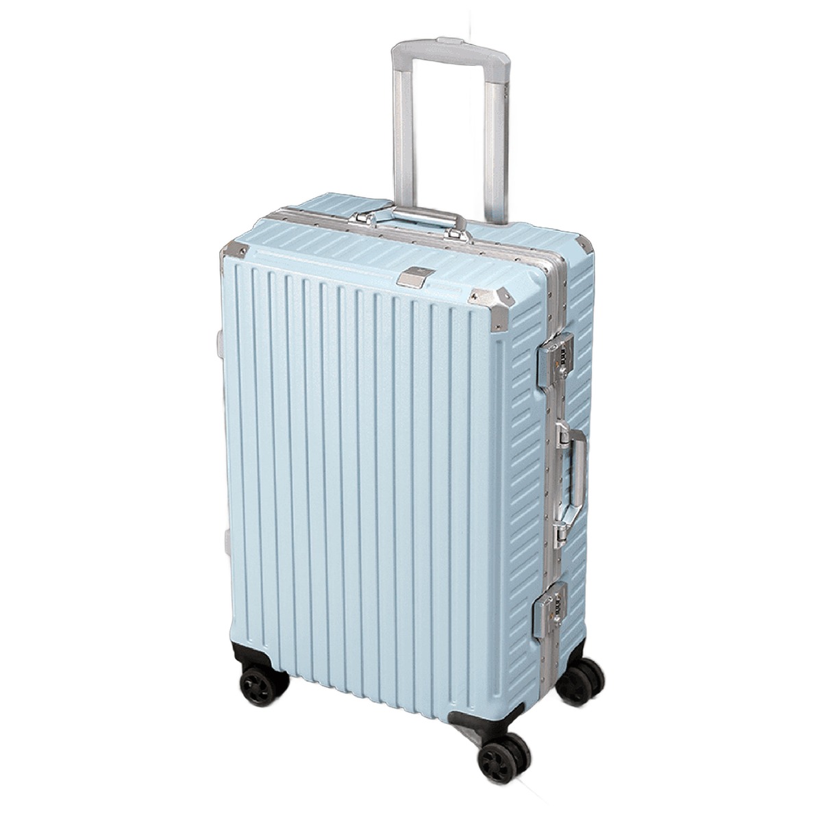 Valise cabine rigide en polycarbonate, quatre roues doubles, vue principale